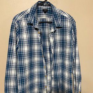 J Crew Plaid Flannel Shirt